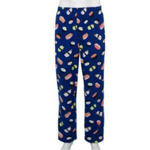 Men's Croft & Barrow Sushi Sleep Pants Blue Small